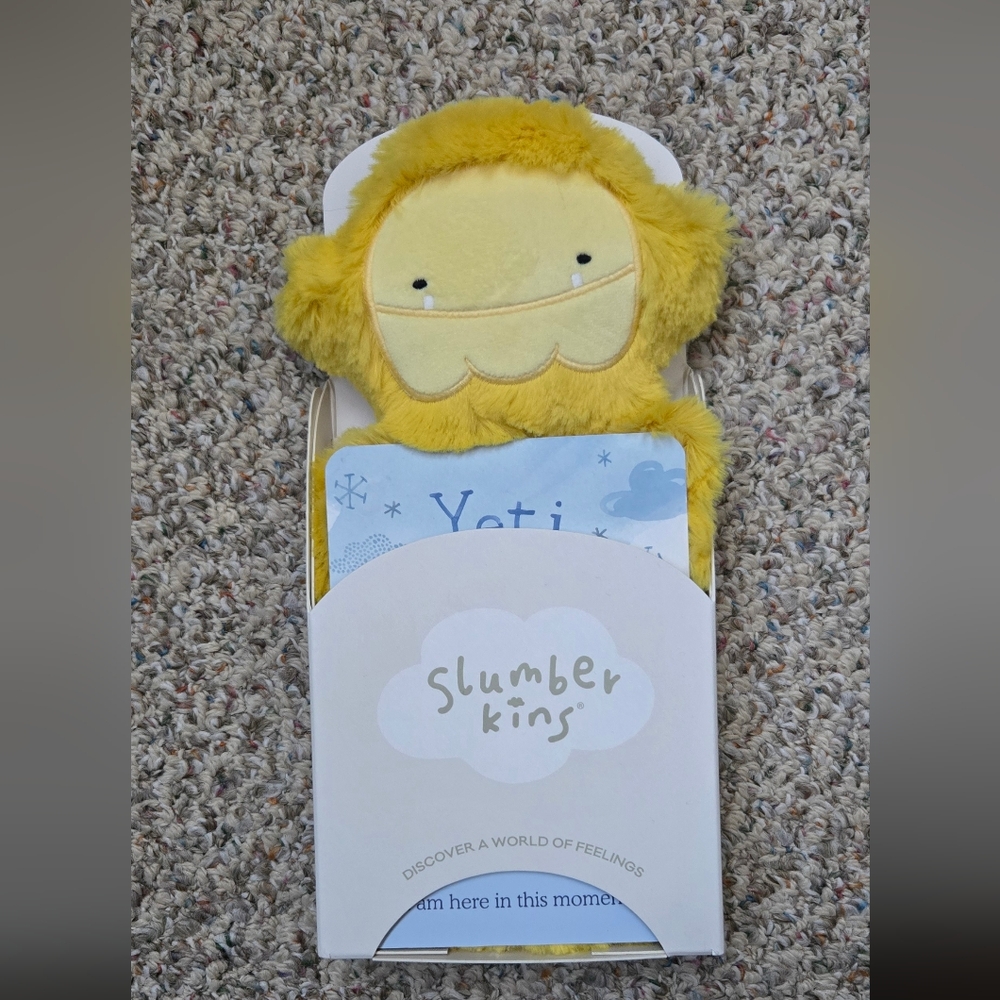 Slumberkins Yellow Snuggler Yeti
